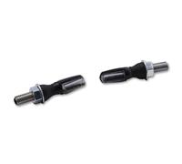 HIGHSIDER smart Spark LED Fanale Posteriore/Indicatore Nero/Fumo 3in1, Omologato E (Coppia), nero