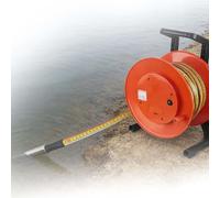 Indicatore Profondità Acqua Pozzo, Misuratore Di Livello Portatile Per Pozzi Profondi 10M-300M, Rivelatore Acqua A Batteria Con Sonda Inox, Con Display Picco, Per Riparatori Pozzi(30M)