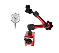 Indicatore quadrante Supporto magnetico Quadrante Alesametro Base supporto Micrometro Strumenti di misura Tipo ora Comparatore Orologio,Calibrazione precisa(0-10mm)