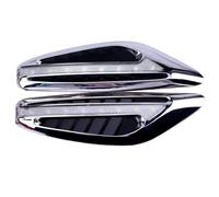 Indicatore specchietto retrovisore 2 Pezzi Luce di sterzo per parafango Luce Laterale a Forma di Lama Luci Laterali a LED per Auto Indicatori di direzione per Auto