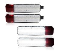 Indicatore Specchietto Retrovisore Per Hummer H2 SUV SUT 2003-2009 Paraurti Anteriore Posteriore Riflettore Luci Indicatore Laterale Luce Freno Indicatori Direzione DRL Specchio(4pc Door Panel Light)