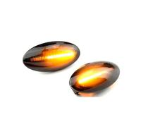 Indicatore Specchio Compatibile Con Suzuki Per SX4 EY GY 2006 2007 2008 2009 2010 2011 2012 2013 Luci Di Segnalazione Sequenziali Per Luci Di Posizione Laterali(For Dynamic Smoked Black)
