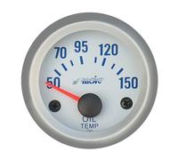 SIMONI RACING OT/SB Indicatore elettrico di Temperatura dell'Olio, Argento