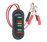 Indicatore Tester Carico Batteria Auto 12 Volt Veicolo con 6 Luci di Stato LED