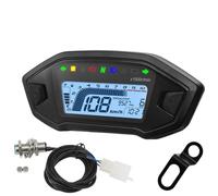 Indicatore tragitto moto Contagiri digitale universale per motociclette regolabile da 10000 a 7 colori con retroilluminazione per 1,2,4 cilindri