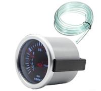Indicatore turbo per auto, con indicatore LED Turbo Boost per auto, set di strumenti di modifica per auto, 52 mm, manometro turbo boost