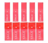 Indicatori di dimensione del gancio Etichette for abbigliamento 10 pezzi Pennarello for grucce in plastica PVC riutilizzabile Design a scatto Negozio al dettaglioAccessori Merce
