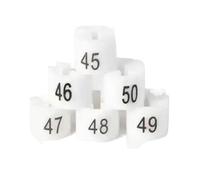 Indicatori di dimensione for grucce in plastica