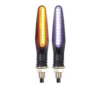Indicatori di Direzione 2/4 pezzi Indicatori di direzione per motocicletta Luce 12 * 335SMD Indicatore lampeggiante IP67 Luci lampeggianti pieghevoli 12V Accessori