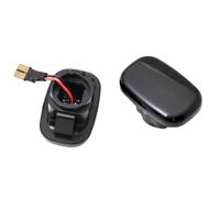 Indicatori Di Direzione 2 Pezzi Dinamica LED Indicatore Laterale Che Scorre Indicatori Direzione Per Toyota Per Corolla Per Yaris Per Verso Per Hilux Lampada di Segnalazione(Dynamic Smoked Black)