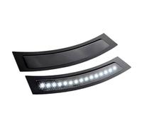 Indicatori Di Direzione 2 Pezzi Led Paraurti Anteriore Indicatore Laterale Riflettore Per BMW E92 E93 Serie 3 2DR Coupé Per Convertible 2007-2013 Lampada di Segnalazione(2xBlack Lens white)