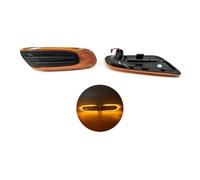 Indicatori di direzione 2 Pezzi Per Mini Per Cooper F55 F56 F57 Luci Di Posizione Laterali A LED Dinamiche Lenti Fumé Color Ambra. indicatori di direzione dinamici(Dynamic Yellow)