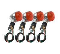 Indicatori di Direzione 4 Indicatori Di Direzione Anteriori E Posteriori Per Moto, Indicatori Di Direzione, Per Kawasaki Per Vulcan Per VN 800 900 1500 1600 1700 2000