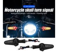 Indicatori Di Direzione A Led Per Moto 12V Skeleton Fishbone Eurowagens