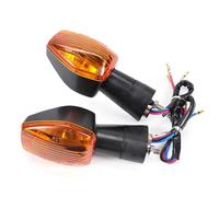 Indicatori Di Direzione Anteriori E Posteriori Moto Per VTR1000F Super Hawk 1000 Fire Storm RVT1000R RC51 XL700V Transalp 700 impermeabile Luce di posizione(Ambra)