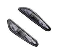 Indicatori di direzione Anteriori Sinistro e Destro per BMW Serie 5 E60 E61 2003 2004 2005 2006 2007-2010 (Grigio)