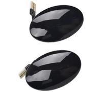 indicatori di direzione Compatibile Con Ford Per Mondeo I MK1 1993-1996 Per KA 1996-2008 Per Transit 1995-2000 Indicatore Di Direzione Che Scorre Indicatore Luminoso Di Posizione Laterale(Black)