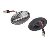 indicatori di direzione Compatibile Con Ford Per Mondeo I MK1 1993-1996 Per KA 1996-2008 Per Transit 1995-2000 Indicatore Di Direzione Che Scorre Indicatore Luminoso Di Posizione Laterale(White)