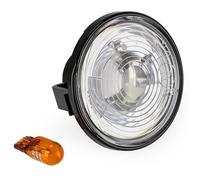 Indicatori di direzione con fondo bianco e contorno nero per Mazda MX5 NC e N...