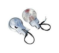 Indicatori di Direzione Coppia di indicatori di direzione anteriori piatti per Touring,per Road King Glide 2001-2017, Heritage,per Softail Classic FLSTC 99-17