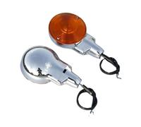 Indicatori di Direzione Coppia di indicatori di direzione anteriori piatti per Touring,per Road King Glide 2001-2017, Heritage,per Softail Classic FLSTC 99-17