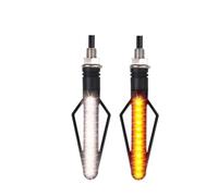 Indicatori Di Direzione Da 10 Mm, Luci Diurne Bianche Anteriori E Posteriori, Freno Rosse Dinamiche Per Suzuki Hayabusa GSX1300R GSX250R
