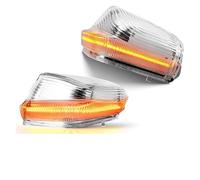 Indicatori di direzione dinamici a LED Per Benz Per Sprinter W906 2006-2021 2018 2019 2020 LED Dynamic Side Mirror Light Indicator Blinker Lamp Car 2 PEZZI(Argento)