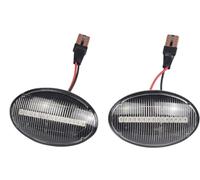 Indicatori di direzione dinamici a LED Per Opel Per Sintra Per Vita Per Combo BC Per Tigra A Per Corsa C B LED Indicatore Laterale Luce Freccia Indicatori Di Direzione(2PIECES Dynamic Crystal)