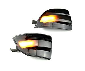 Indicatori Di Direzione,Frecce Dinamiche 2pcs Hot Turno Di Direzione Light Dynamic Side Ala Ala Specchio Sequenziale Indicatore Blinker Lampada Uso Adatto Per Ford Focus MK2 2004-2008 C-MAX
