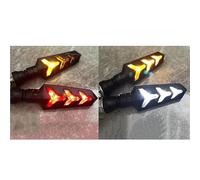 Indicatori Di Direzione Indicatore Di Direzione Per Moto, Lampadina Lampeggiante Per Ducati Monster 696, 797, 821, Hypermotard 950, 848, Luce Di Posizione Laterale(Rosso e bianco)