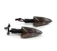 Indicatori Di Direzione Indicatore Direzione Motocicletta Luce Posizione Laterale Per Aprilia NA 850 Mana 2007-2008, NA 850GT 2009-2014 Caponord 1200 2013-2014(Front-Smoke)