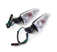 Indicatori Di Direzione Indicatore Direzione Motocicletta Luce Posizione Laterale Per Aprilia NA 850 Mana 2007-2008, NA 850GT 2009-2014 Caponord 1200 2013-2014(Rear-Clear)