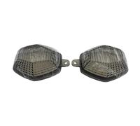 Indicatori di Direzione Indicatori di Direzione Anteriori E Posteriori per Motociclette Copriobiettivo per Suzuki DL1000 DL650 V-Strom SV 650/1000 SFV 650 DRZ 400 E/S/SM Frecce Moto(Fumo)