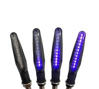 Indicatori di Direzione Indicatori Di Direzione Per Motociclette Luci Di Direzione Lampeggianti Lampada Di Segnalazione Per Y&amaha BT1100 XJR400 MT10 FZ 09 07 6 FAZER 6R FZ8 MT125 Frecce Moto(VIOLA,4