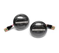 Indicatori Di Direzione Laterali Per Land Per Range Per Rover L322 2002-2012 Dinamico 2 Pz LED Lampeggiante Indicatori Di Direzione Indicatore Laterale Della Lampada Auto Luce(Dynamic Crystal A)