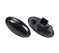 Indicatori Di Direzione Laterali Per Peugeot 307 206 607 407 4007 Per Partner Per Expert Indicatore Della Lampada Dinamica Lampeggiante Led Laterale Disabilita Luce Segnale(2PCS Dynamic Smoked)