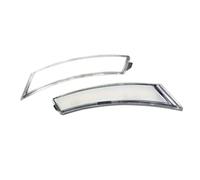 Indicatori Di Direzione Laterali Per Pontiac Per Solstice 2006-2010 Per Saturn Per Sky 2007-2010 Lente Affumicata Ambra Full LED Luci Di Posizione Laterali Anteriori Passaruota(Clear Lens White)