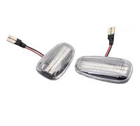 Indicatori Di Direzione LED Acqua Che Scorre Indicatori Direzione Dinamici Luce Indicatore Laterale Per Opel Per Zafira A 1999-2005 Per Astra G 1998-2009 Lampada di Segnalazione(CrystalV 30LED)