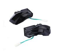 Indicatori di direzione Luci Direzione Dinamiche LED Specchietti Laterali Auto Per Corolla Per Sienta XP170 Per Yaris Per Cross 81730-52110 81740-52060 Indicatori Specchio Lateral(Yellow Smoke Cover)