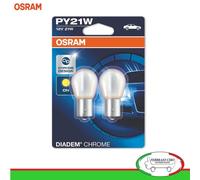 IndicatorI di Direzione OSRAM DIADEM CHROME PY21W 7507DC-02B 12V 21W BAU15s