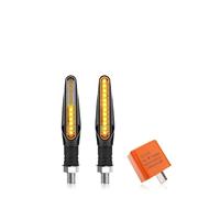 Indicatori Di Direzione Per Bajaj Per Pulsar 200 NS Per Pulsar200 RS/200 AS PNEUMATICI 12LED 10MM Moto Segnale Di Girata Segnali Luce Ambra Lampeggiatore Acqua(2 Pcs and Relay)