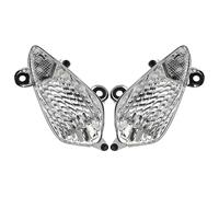 Indicatori Di Direzione Per CBR1000RR Per VFR 1200 Lenti Indicatori Direzione Coprilampada Lampeggiante Luce Alloggiamento Specchietto Retrovisore Motocicletta Motociclette(Chiaro)