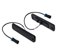 Indicatori di direzione Per Hummer H2 2003-2009 Per SUT Luci Diurne DRL 2 PEZZI Indicatori Di Direzione A LED Posizione Laterali Anteriori E Posteriori Indicatore di direzione(Rear Smoked Red)