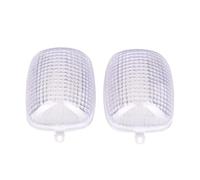Indicatori di direzione per moto 2 pezzi di svolta anteriore del motociclo per la copertura della lente illuminazione lampada segnalazione per CBR 600RR 1000RR 1997-2007(Clear)