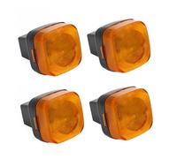 Indicatori di direzione per motociclette Indicatore di direzione del motociclo 6V per lampada di segnalazione lente Winker luce per Minitrail CT70 CT110 Express II NA50 NC50 XL80S CB125S 1980(B)