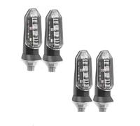 Indicatori di Direzione per Motociclette, Indicatori di Direzione, Lampeggianti, per H&Onda, per Hornet 600 CB600F CB599 CB600 CBF600 CB900 CBF900 Indicatore Indicatori di Direzione(Chiaro,4 Pezzi)