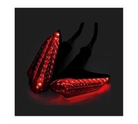 Indicatori Di Direzione Per Motociclette Per CB125R Per PCX125 Per GSR600 Per GSR750 Per SV400 Per SV650 Interruttori Universali Direzione Motociclette Spia Luminosa 10 Mm(Rosso)