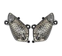 Indicatori Di Direzione Per Motociclette Per CBR1000RR Per VFR 1200 Lenti Indicatori Direzione Coprilampada Lampeggiante Luce Alloggiamento Specchietto Retrovisore Motocicletta(Smoke)