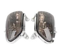 Indicatori Di Direzione Per Motociclette Per GoldWing Per GL1800 2001-2017 Luci Di Direzione Motociclette Alloggiamento Lente Luce Lampeggiante Anteriore(Nero)