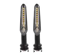 Indicatori Di Direzione Per Motociclette Per YAMAHA Per MT07 Per MT09 Indicatori Direzione 2/4 Pezzi Sequenziali Motociclette Indicatore LED Stop Lampeggiante Flusso D'acqua(2pcs Flowing)